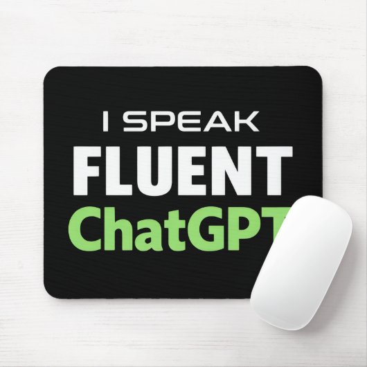 Funny ChatGPT Mousepad (Mit Mouse)
