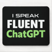 Funny ChatGPT Mousepad (Vorne)