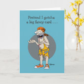 Funny Cheapskate Geburtstagskarte Karte (Gelbe Blume)