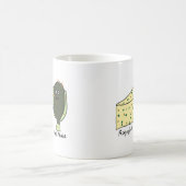 Funny Chec Rock und Hard Place Joke Kaffeetasse (Mittel)