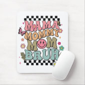 Funny Checkered Mama Blume Muttertag Niedliche Mam Mousepad (Mit Mouse)