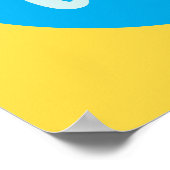 Funny Chee The Day Retro Colour Kitchart Poster (Ecke)