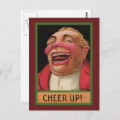Funny Cheer Up ! Postkarte (Vorne/Hinten)