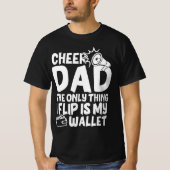 Funny Cheer Vater T-Shirt (Vorderseite)