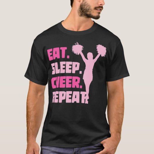Funny Cheerleader Cheer Practice Cheer Team Cheer T-Shirt (Vorderseite)
