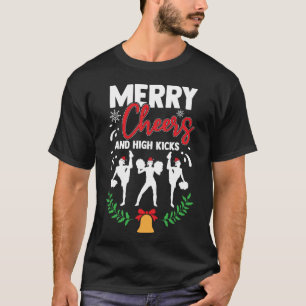 Funny Cheerleader Christmas Cheerleader Geschenke T-Shirt