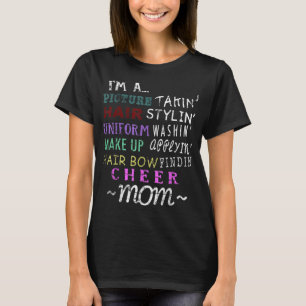 Funny Cheerleading Mama für fröhliche Mamas T-Shirt