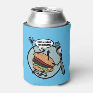 FUNNY CHEESEBURGER CAN COOLER DOSENKÜHLER