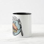 FUNNY CHEESEBURGER RINGER TASSE (Zentrum)