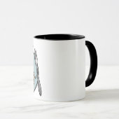 FUNNY CHEESEBURGER RINGER TASSE (VorderseiteRechts)