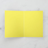 FUNNY CHEESEBURGER VERTICAL GREETING CARD KARTE (Innenseite)