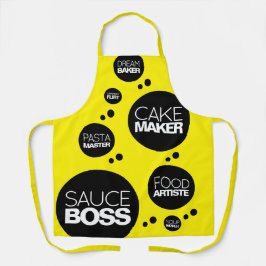 Funny Cheesy Cook Koch Baker Feinschmecker Titles Schürze
