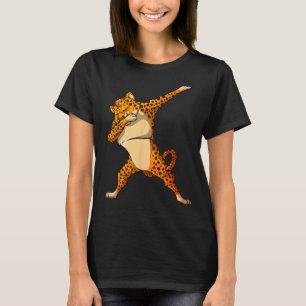 Funny Cheetah Tanz für Kinder Jungen Mädchen Dabbi T-Shirt