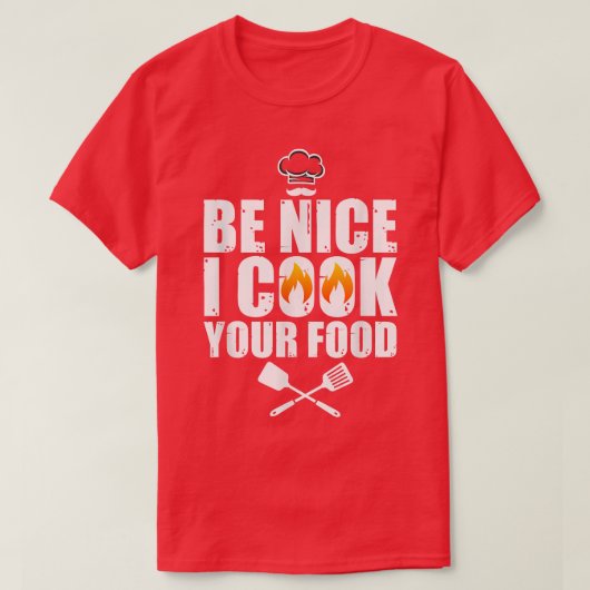 Funny Chef Art For Men Women Restaurant Cooking Fo T-Shirt (Design vorne)