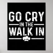 Funny Chef Design For Men Women Cooking Cook Culin Poster (Vorne)