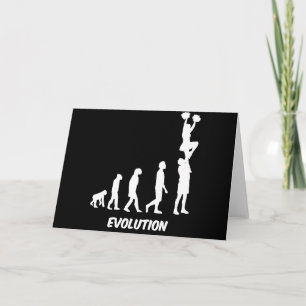 Funny cheleading karte