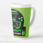 Funny Chemical Engineer Geschenke Milchtasse (Rechte Ecke)