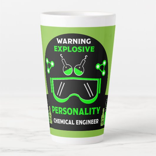 Funny Chemical Engineer Geschenke Milchtasse (Vorderseite)