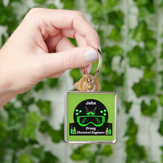 Funny Chemical Engineer Geschenke Schlüsselanhänger (Hand)