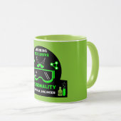 Funny Chemical Engineer Geschenke Tasse (VorderseiteRechts)