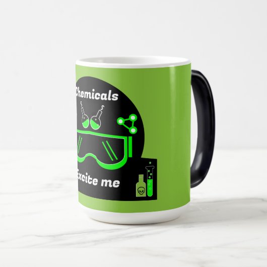 Funny Chemical Engineer Geschenke Verwandlungstasse (VorderseiteRechts)
