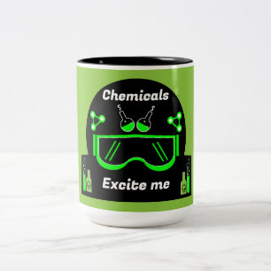 Funny Chemical Engineer Geschenke Zweifarbige Tasse
