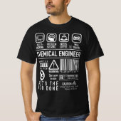 Funny Chemical Engineer Gift Chemical Engineering T-Shirt (Vorderseite)