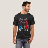 Funny Chemie Nerd Überreaktion Chemist Geek Sci T-Shirt (Vorne ganz)