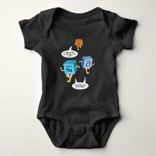 Funny Chemistry Birthday Gag for Future Scientist Baby Strampler
