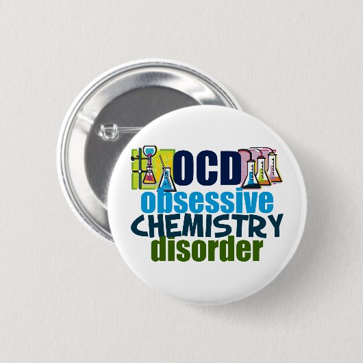Funny Chemistry Button (Vorne & Hinten)