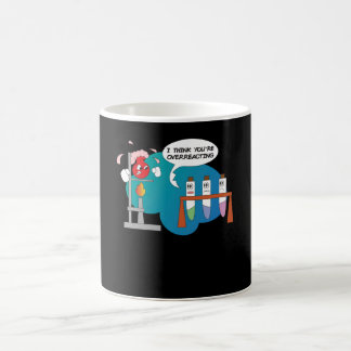 Funny Chemistry Comic Chemische Reaktion Kaffeetasse