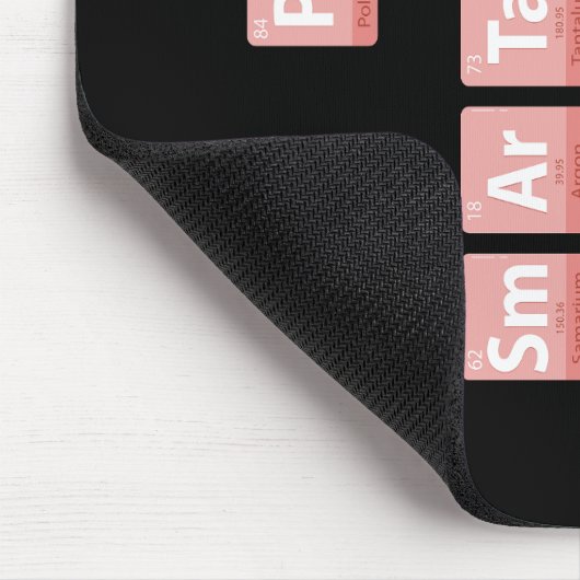 Funny Chemistry Elements Design Smart Niedlich Pol Mousepad (Ecke)