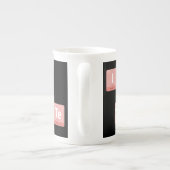 Funny Chemistry Elements Design Smart Niedlich Pol Porzellantasse (Rückseite)