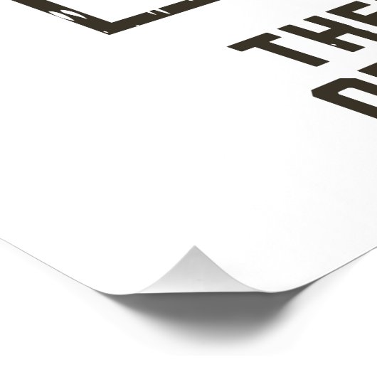 Funny Chemistry Laborgag Poster (Ecke)