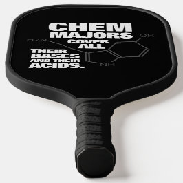 Funny Chemistry Majors decken ihre Basen ... Pickleball Schläger