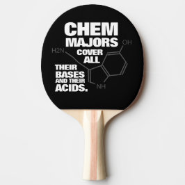 Funny Chemistry Majors decken ihre Basen ... Tischtennis Schläger