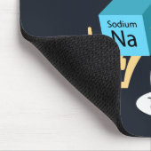 Funny Chemistry Periodic Table Pub Individuelle Na Mousepad (Ecke)