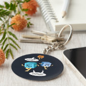 Funny Chemistry Periodic Table Science Schlüsselanhänger (Seite)