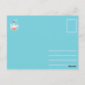 Funny Chemistry Pun Postkarte (Rückseite)