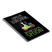 Funny Chemistry Scientist LaborJoke Notizblock (Rechte Seite)