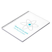 Funny Chemistry Spaß Notizblock (Linke Seite)