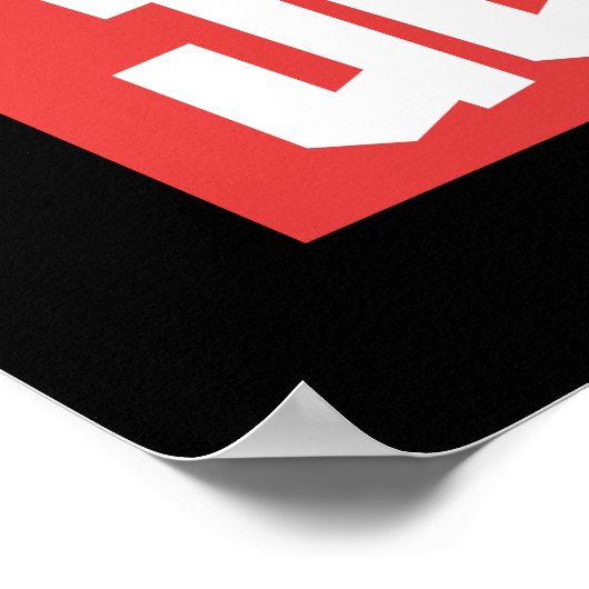 Funny Chemistry Teacher Mole Problem Gag Poster (Ecke)