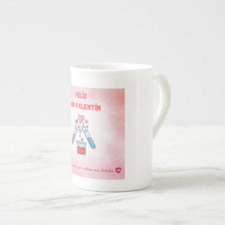 Funny Chemistry Valentine's Mug Porzellantasse