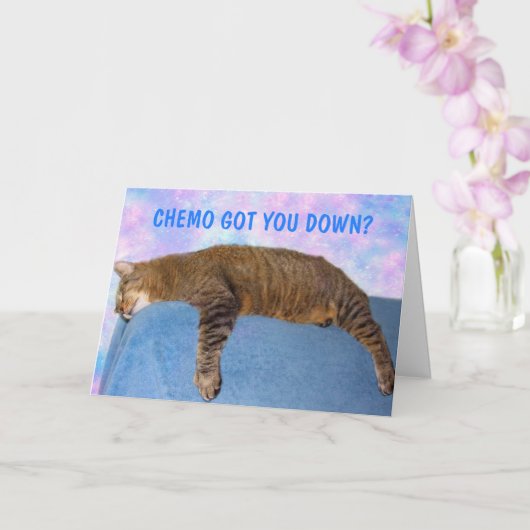 Funny Chemo Support Karte (Orchidee)