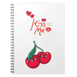 Funny Cherries in der Liebe. Notizblock