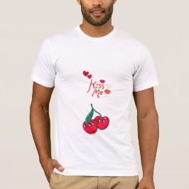 Funny Cherries in Liebe" Gelassen T-Shirt