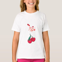 Funny Cherries in Liebe" Gelassen T-Shirt