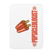 Funny Cherry Popsicle Lover Magnet (Vertikal)