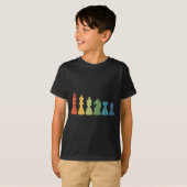 Funny Chess Eces Board Game Lover Player Themed Ch T-Shirt (Vorne ganz)