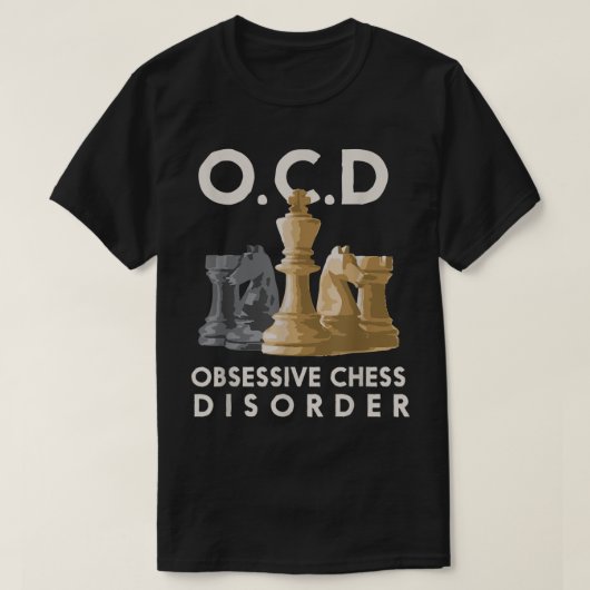 Funny Chess Lover Humor Design T-Shirt (Design vorne)